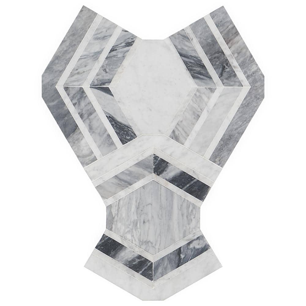 Bond Tile Tenor Marble Random Mosaic Wall & Floor Tile