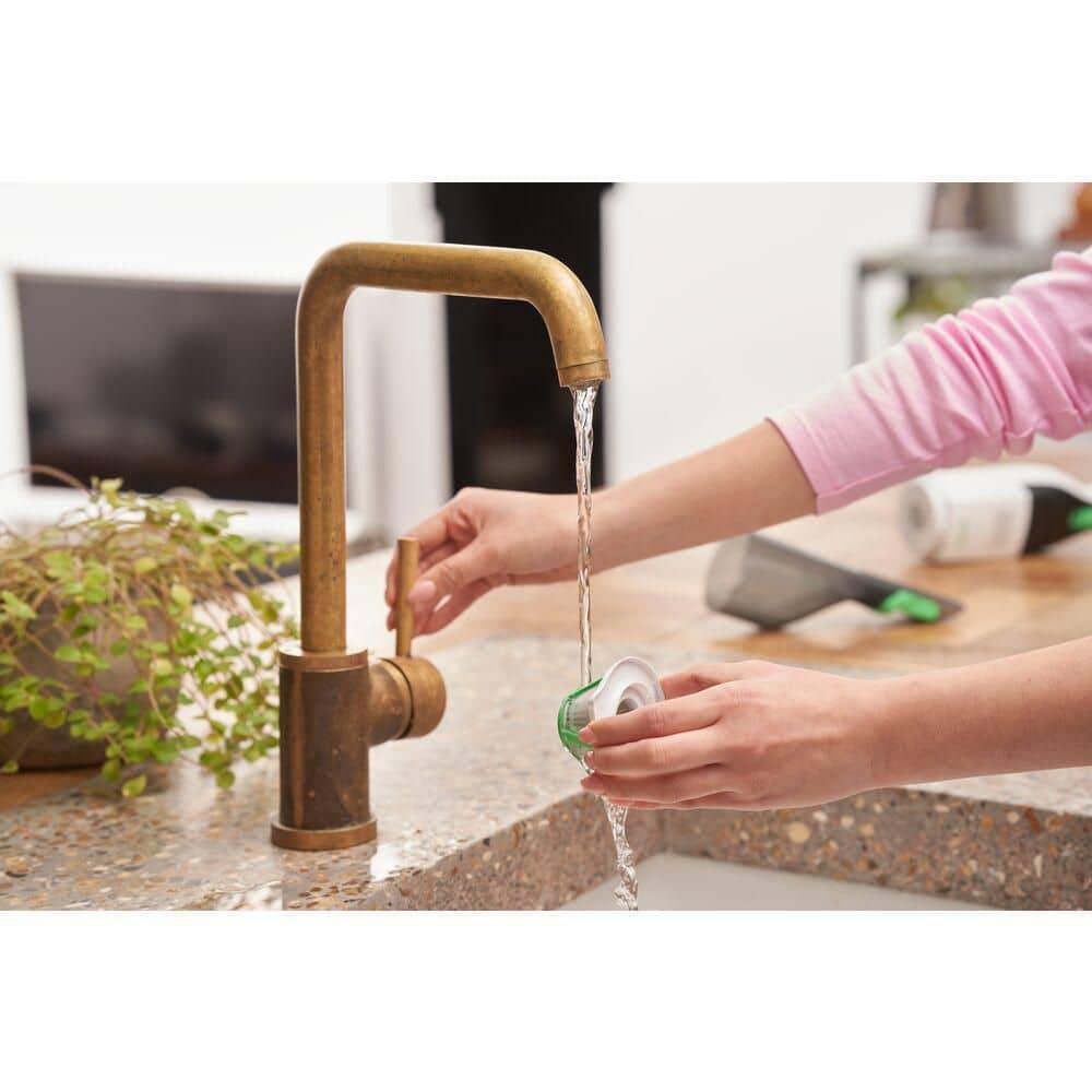 BLACK+DECKER Reviva 8V MAX* Cordless Hand Vacuum with Charger, Filter and Brush Crevice Tool, (REVHV8J40)