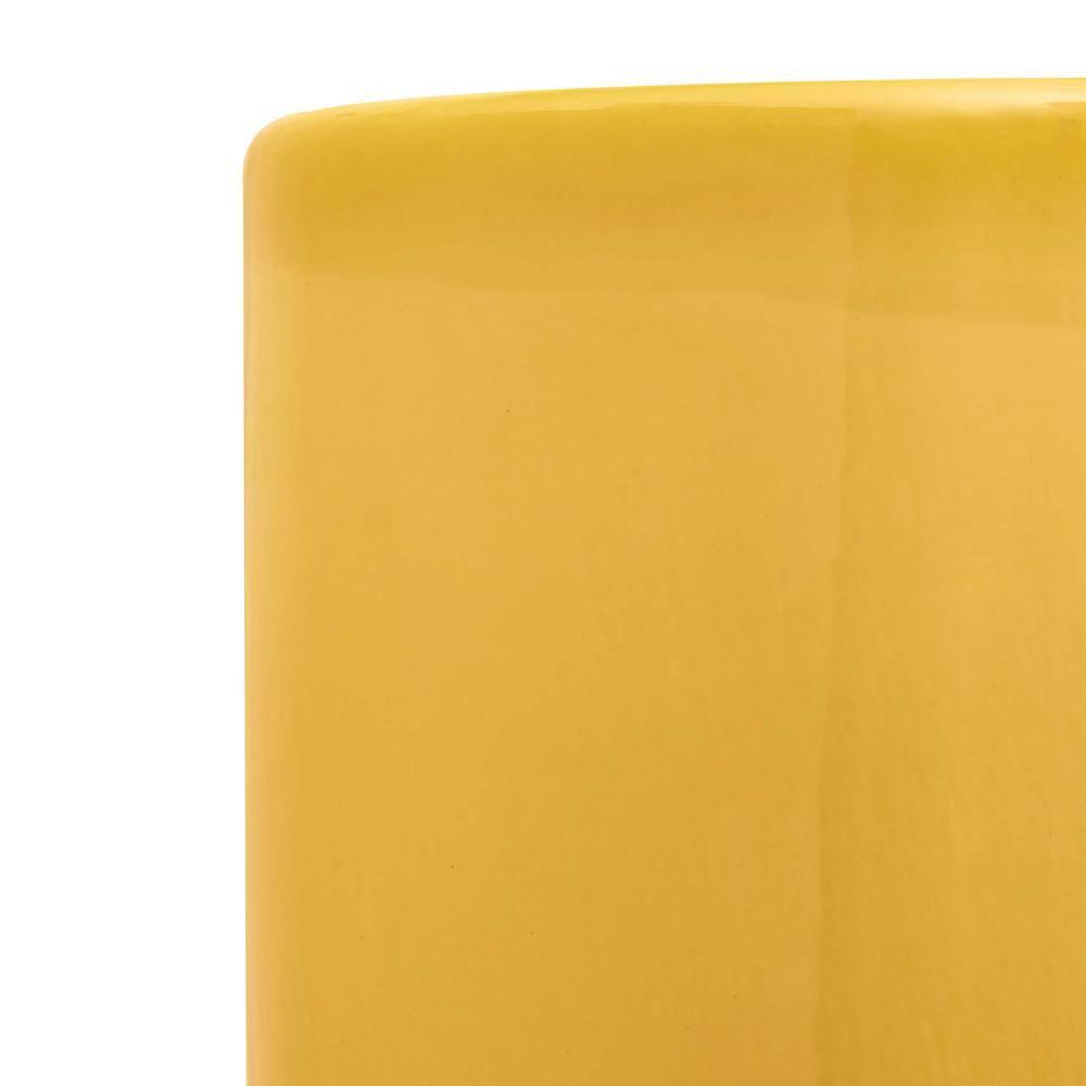 24" Bright Yellow Umbrella Stand