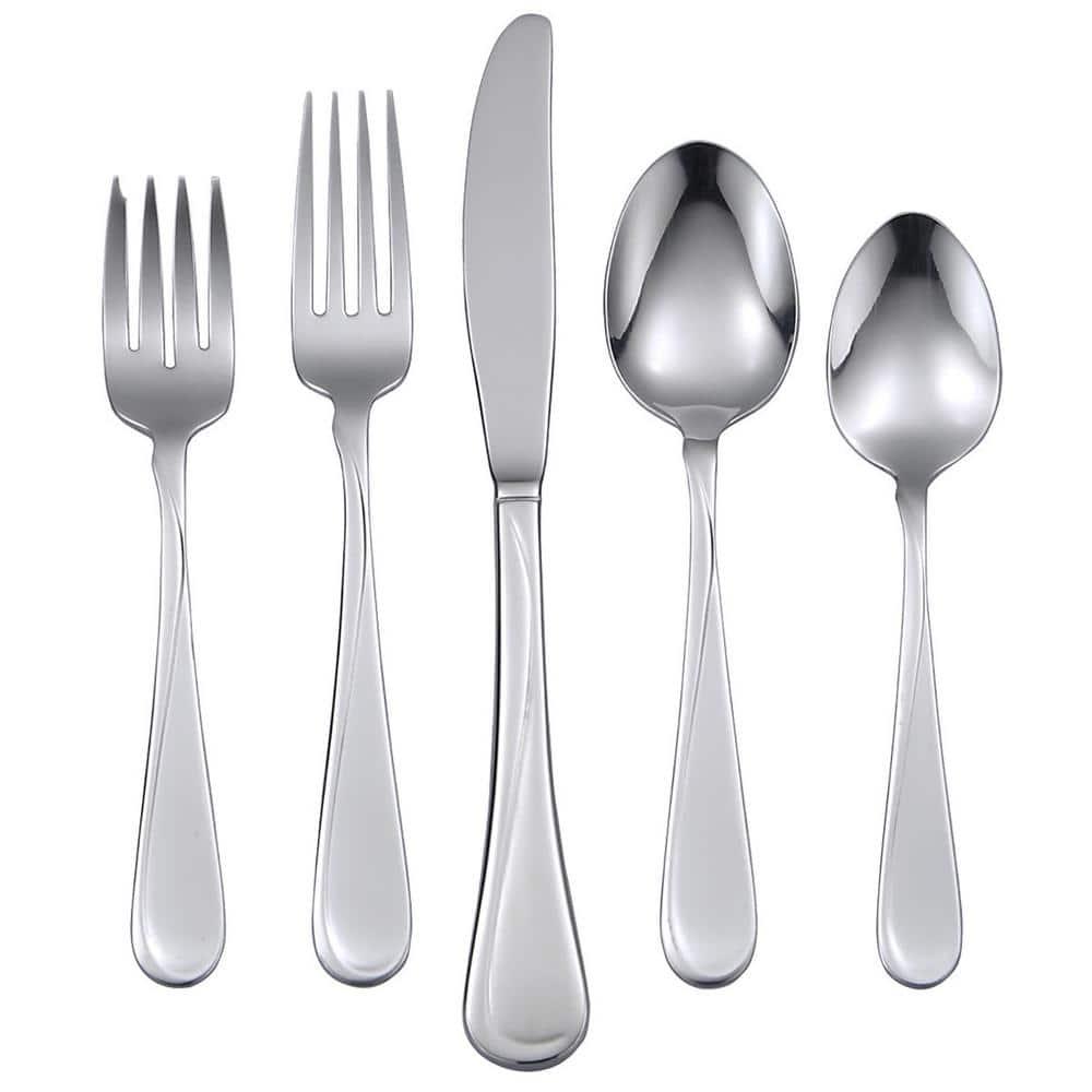 Oneida Oneida Flight 45 Piece Everyday Flatware Set, Service For 8