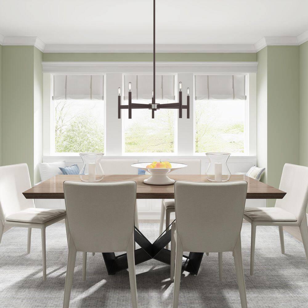 Livex Lighting Copenhagen 5 - Light Chandelier in  Bronze