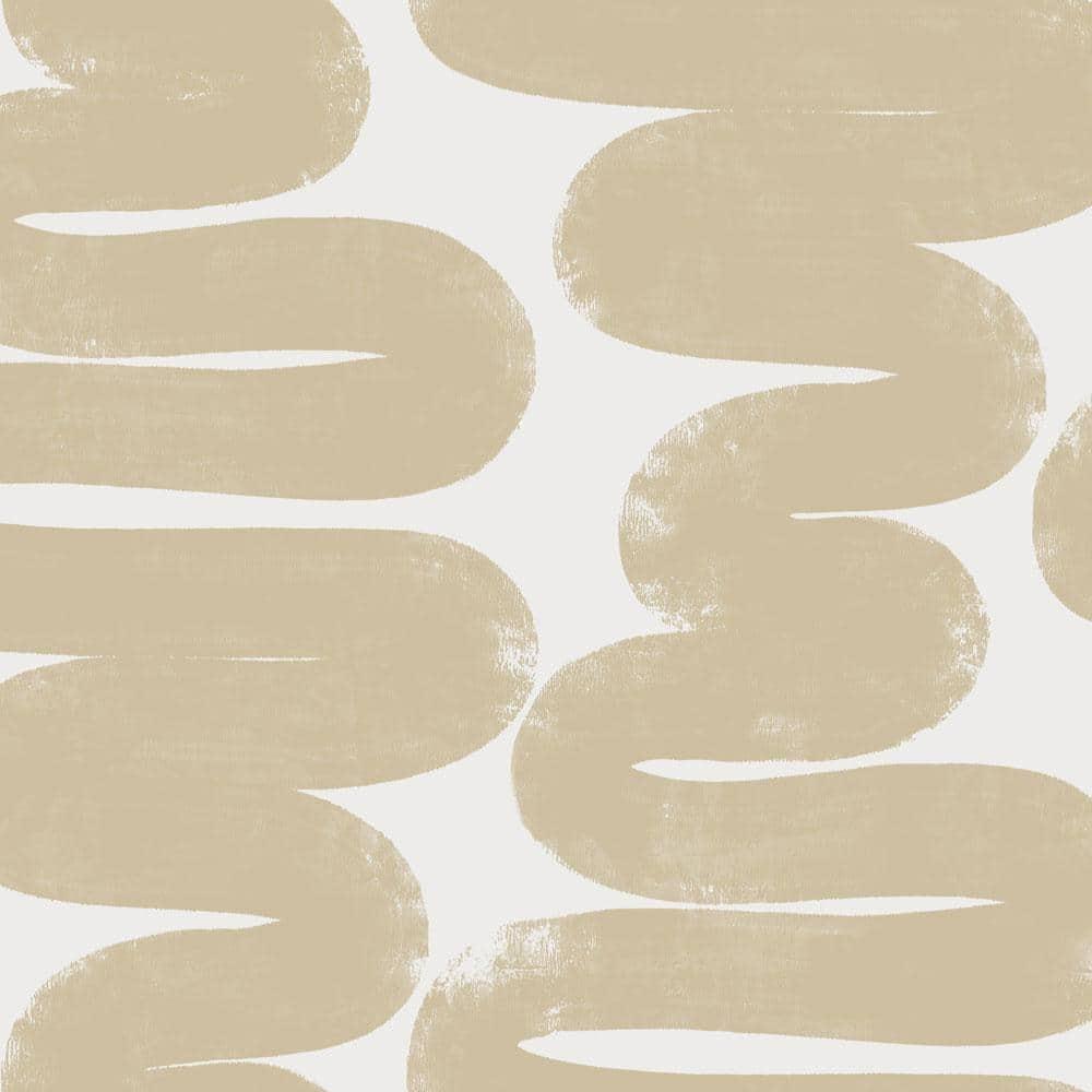 Wiggle Room Peel and Stick Wallpaper By Bobby Berk