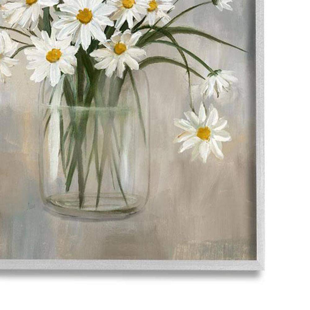 Stupell Industries Daisy Bloom Bouquet Potted Flowers Abstract Pattern by Nan - Painting