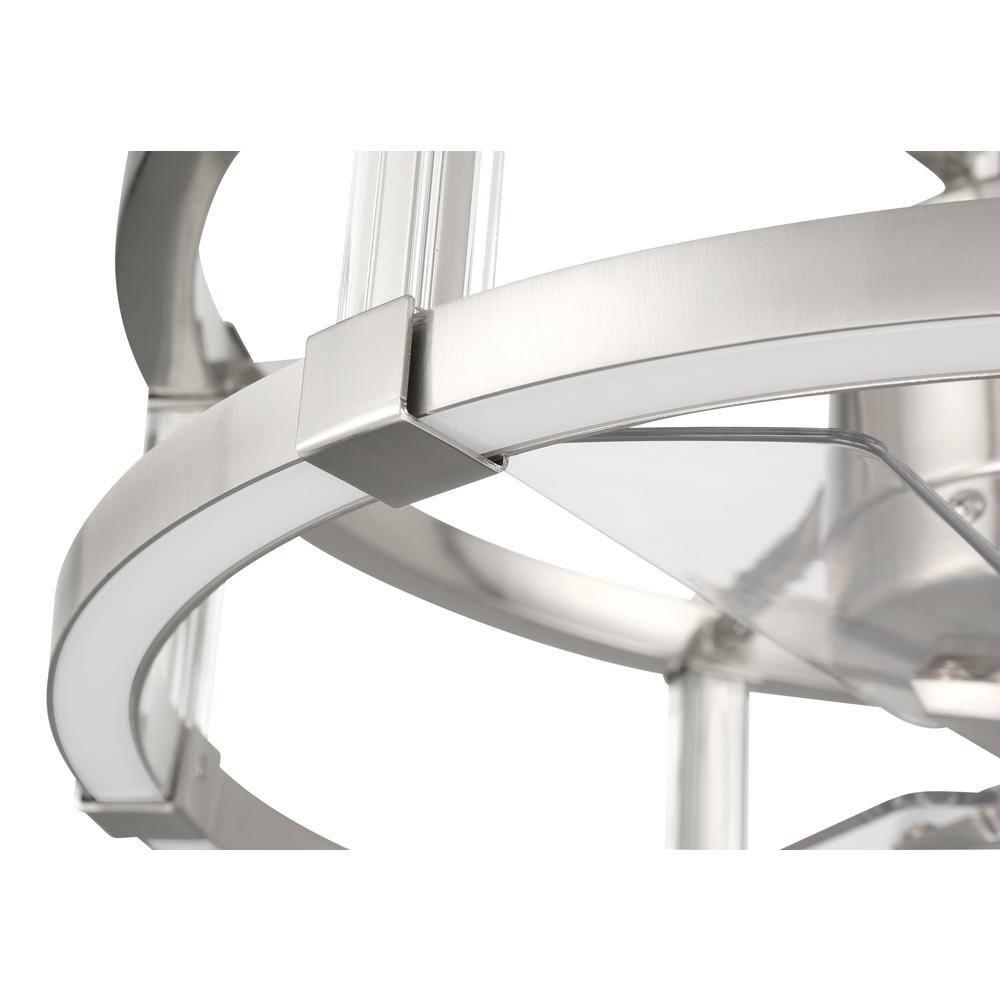 Craftmade Lighting - Alexis - 24W 1 LED Fandelier In Contemporary Style-15.12