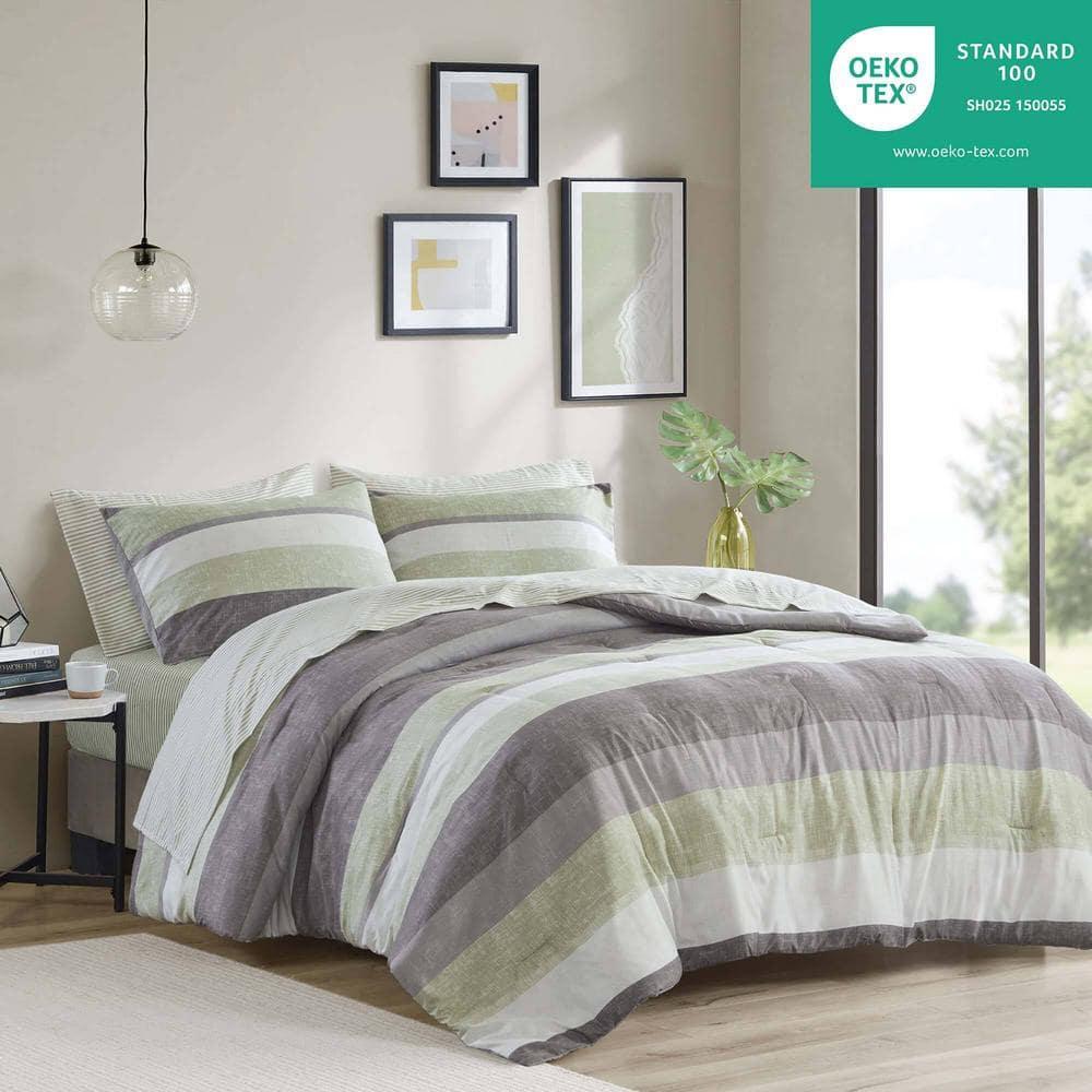 Madison Park Essentials Jaxon Comforter Set with Bed Sheets