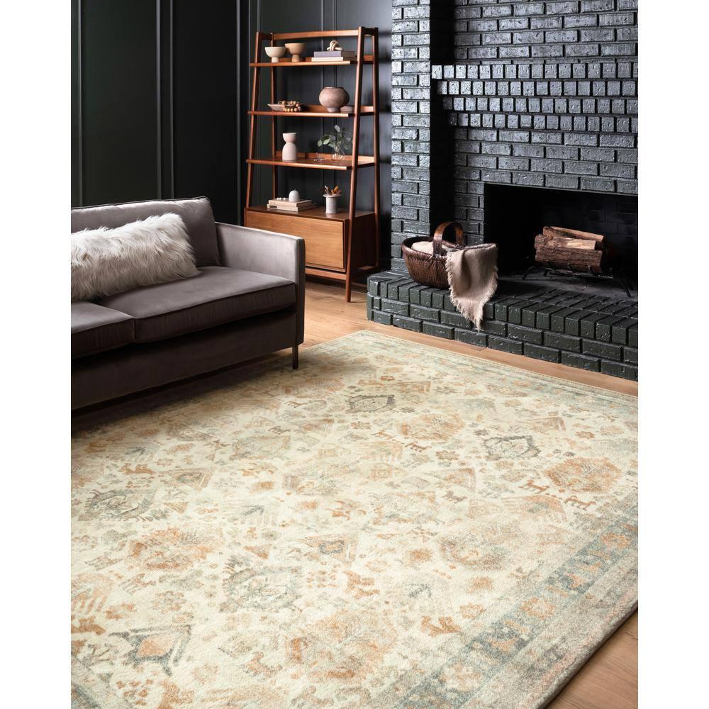 Loloi II Rosette Oriental Beige / Multi Area Rug