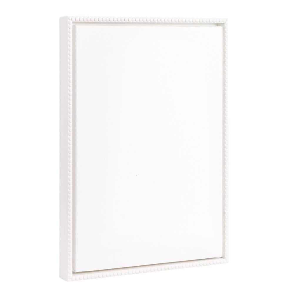 Kate & Laurel All Things Decor 18"x24" Sylvie Beaded Blank Canvas: Transitional Decor, Modern Art Style