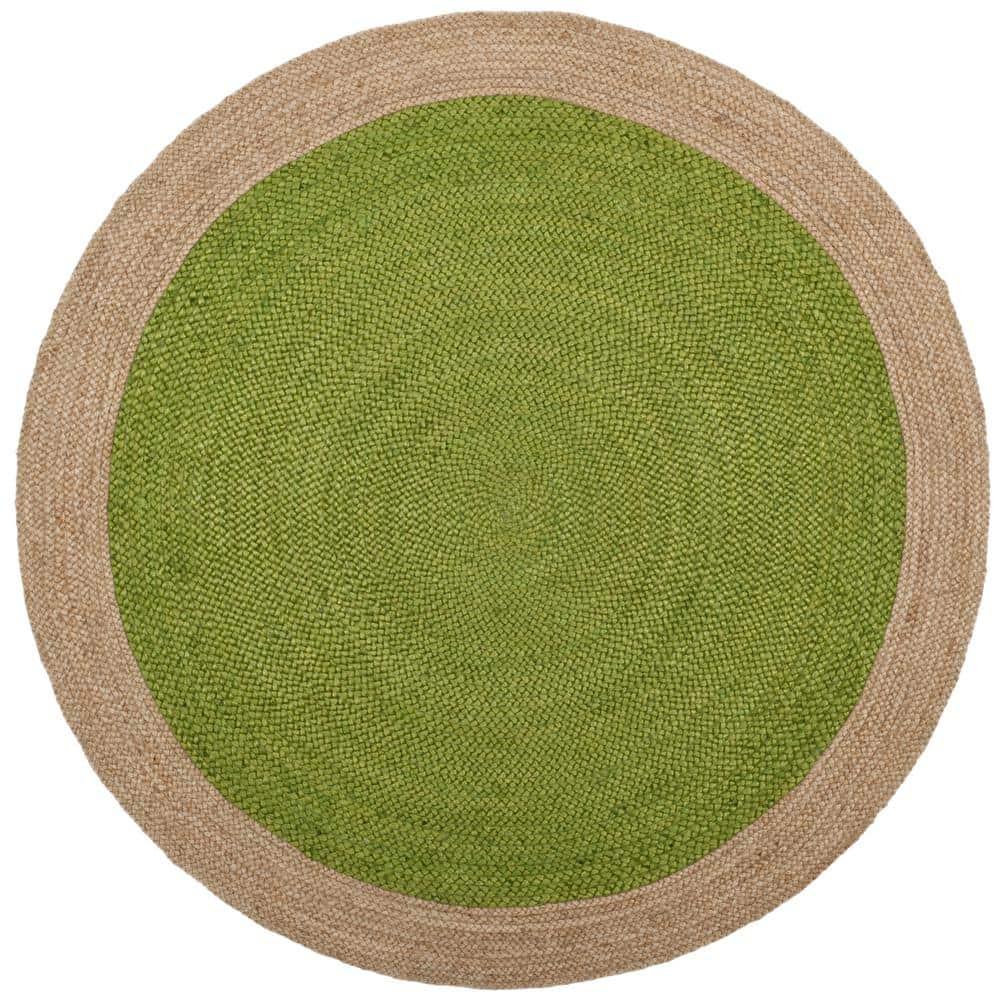 Vicksburg Natural Fiber Hand Woven Jute Solid Color Rug