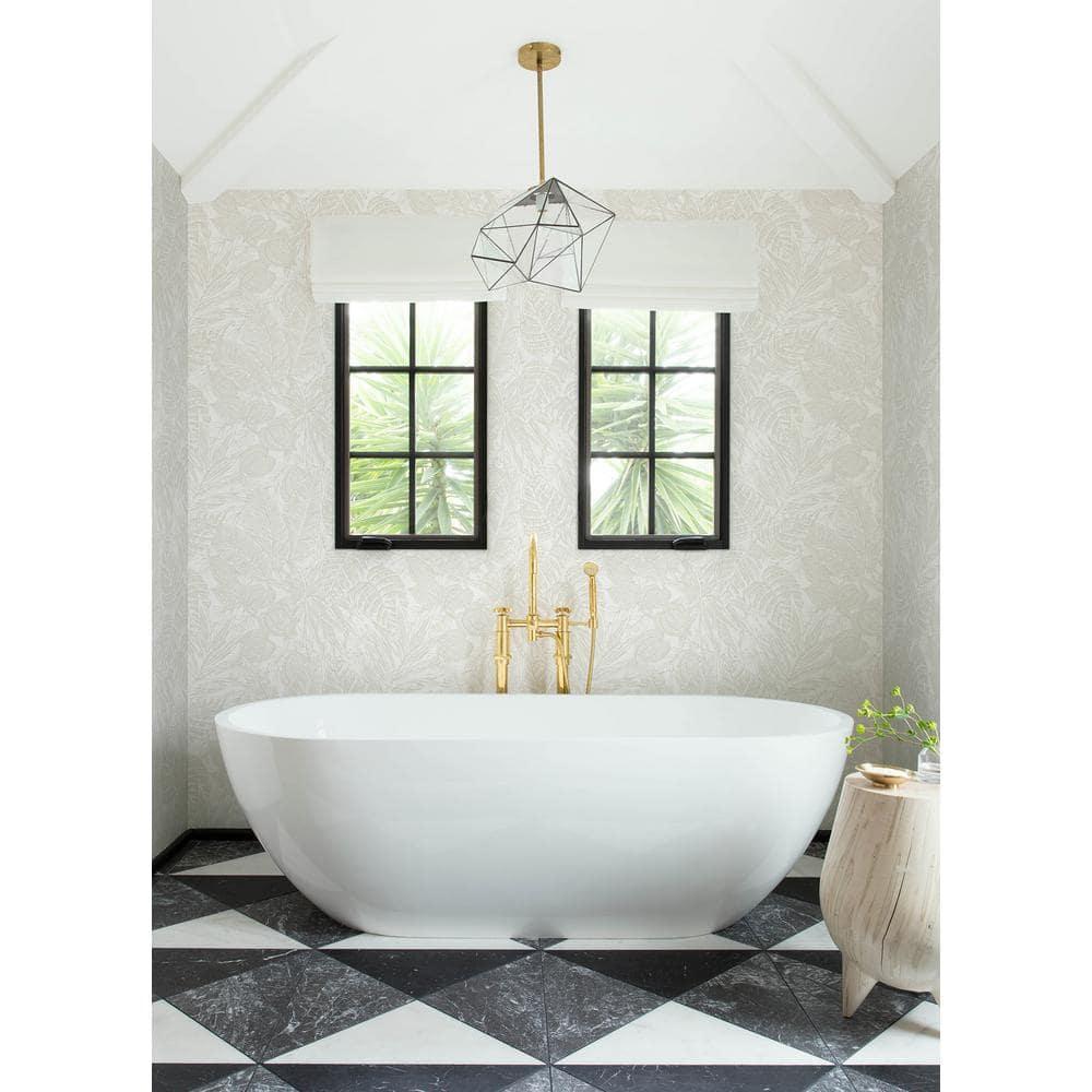 Scott Living Home Brentwood Palm Leaves Wallpaper