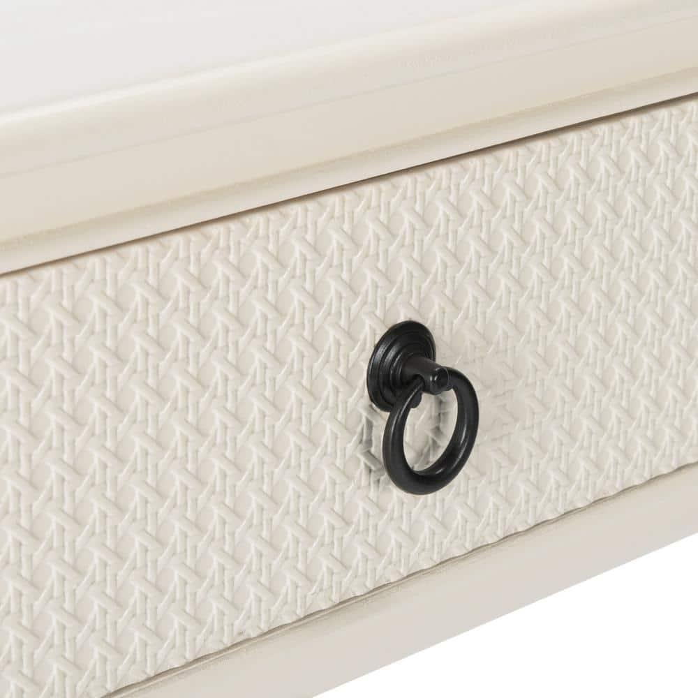 Haines 2 Drawer Console Table - White - Safavieh