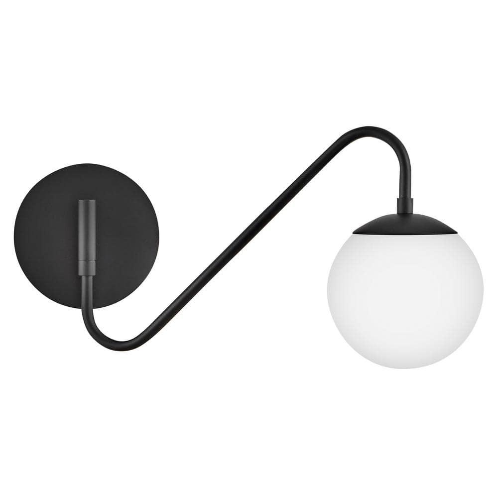 Lark Dottie 1 - Light Wall Light in  Black