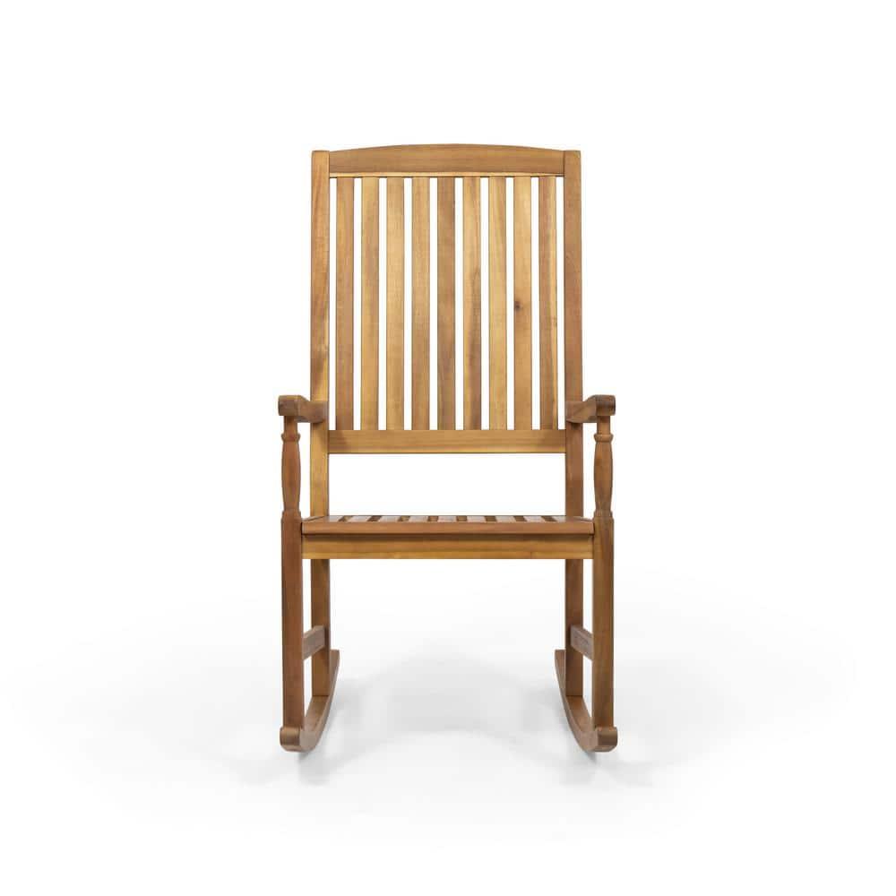 Christopher Knight Home Arcadia Acacia Wood Rocking Chairs (Set of 2) by  Teak