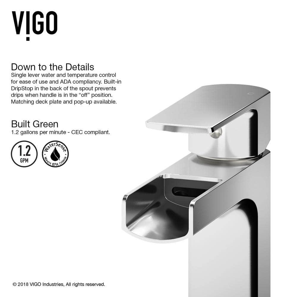 Ileana 7" H Single Handle Single Hole Bathroom Faucet