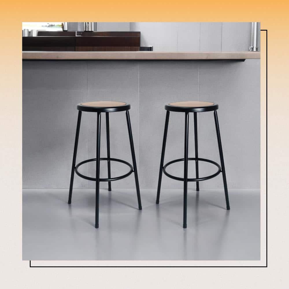 Hampden Furnishings Felix Steel Stool, Assembly Ready