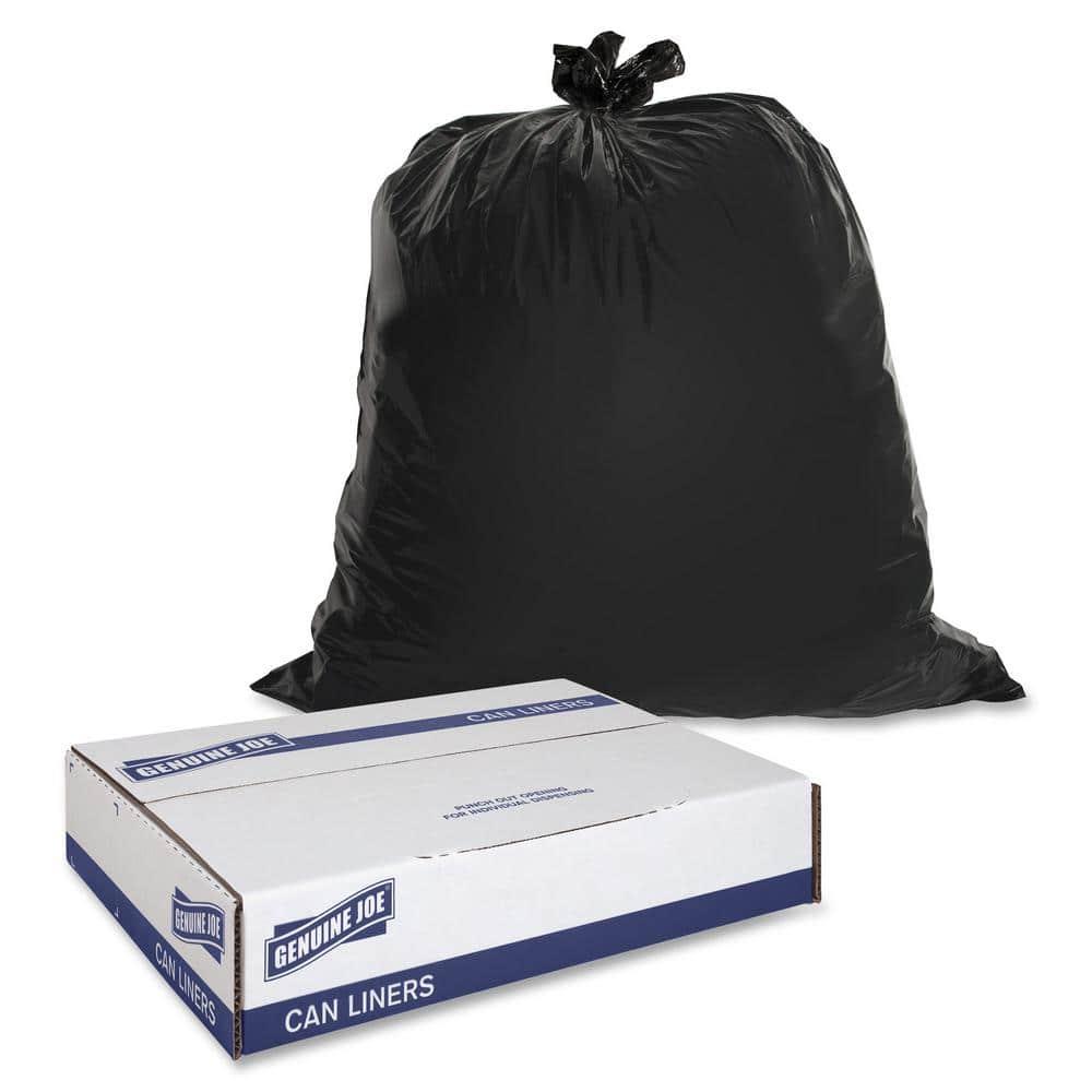 Genuine Joe Plastic Trash Bags - 100 Count