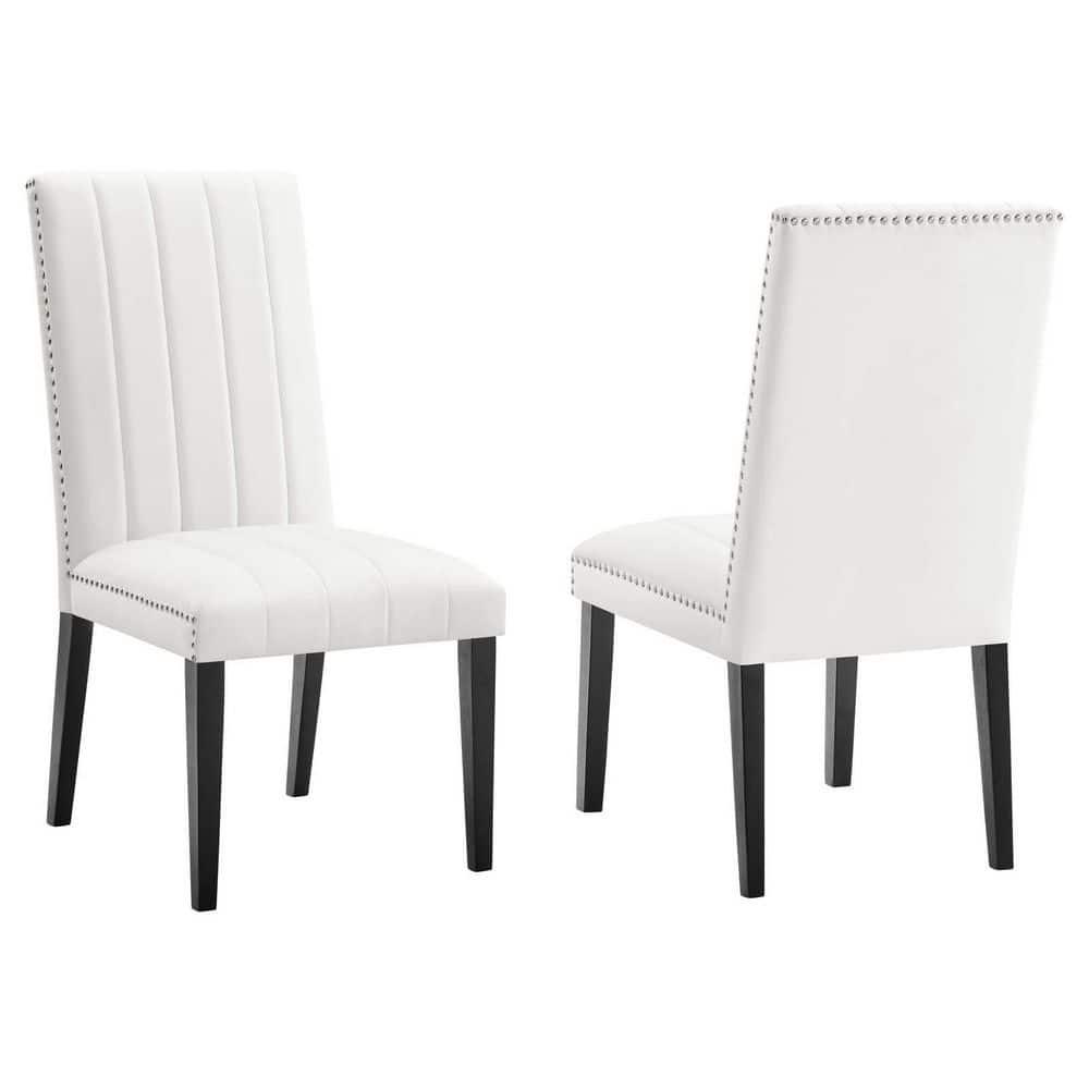 Modway Modway Catalyst Performance Velvet Dining Side Chairs - Set of 2