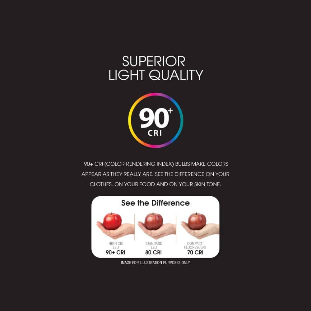 Feit Enhance A19 E26 (Medium) Filament LED Bulb Soft White 100 Watt Equivalence 2 pk