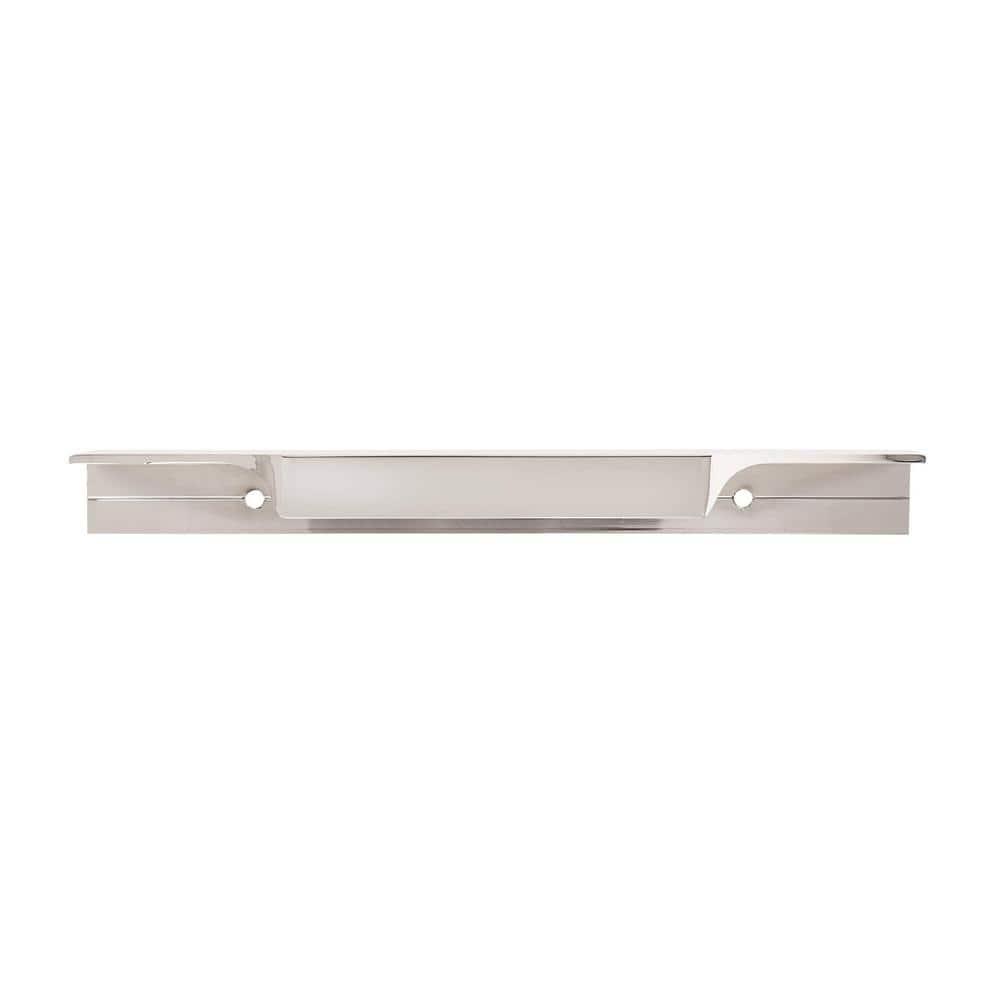 Extent 4-9/16 in. (116mm) Modern Polished Chrome Cabinet Edge Pull
