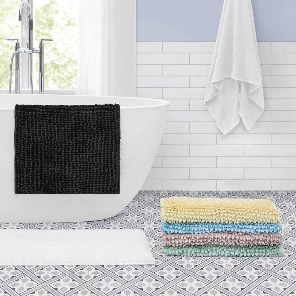 Laura Ashley Laura Ashley Butter Chenille Bath Rug