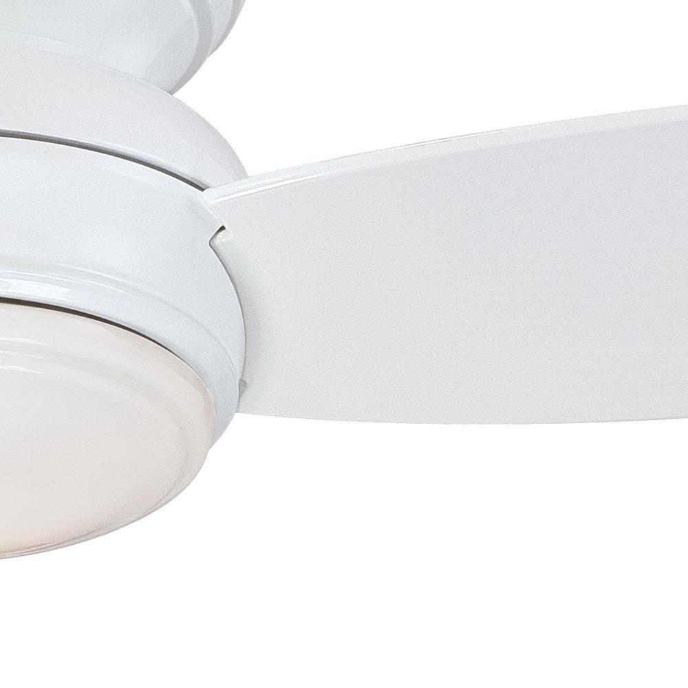 Minka Aire 52" Concept 3 - Blade Outdoor LED Propeller Ceiling Fan with Wall Control and Light Kit Included