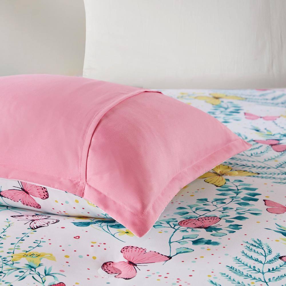 Cynthia Printed Butterfly Comforter Set