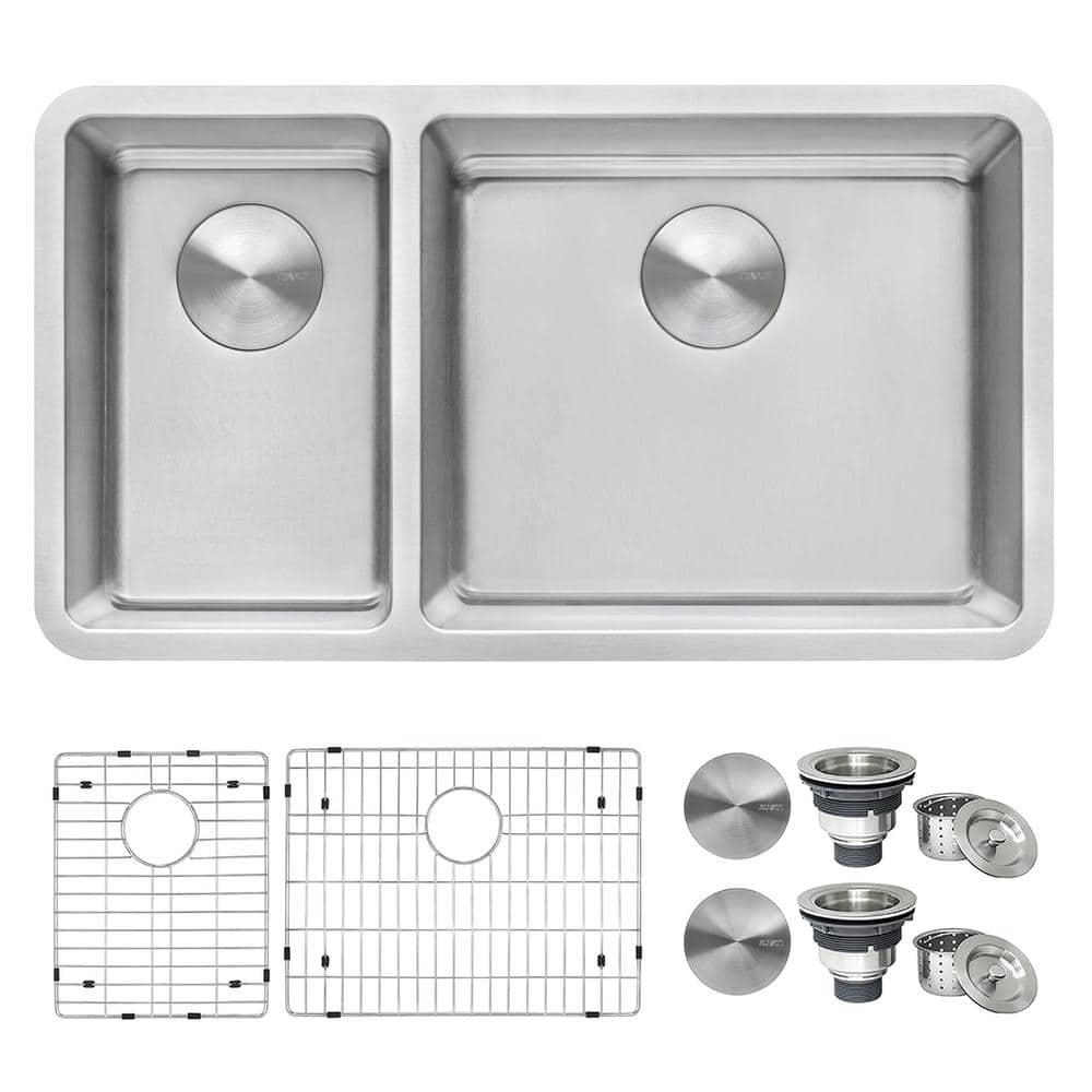 Ruvati 32-inch Undermount Kitchen Sink 16 Gauge Stainless Steel