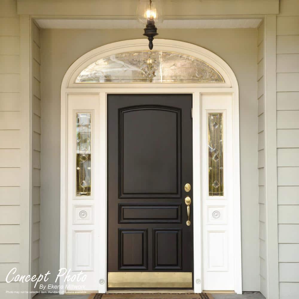 Ekena Millwork 4"W x 4"H x 1"P Standard Sedgwick Rosette with Square Edge