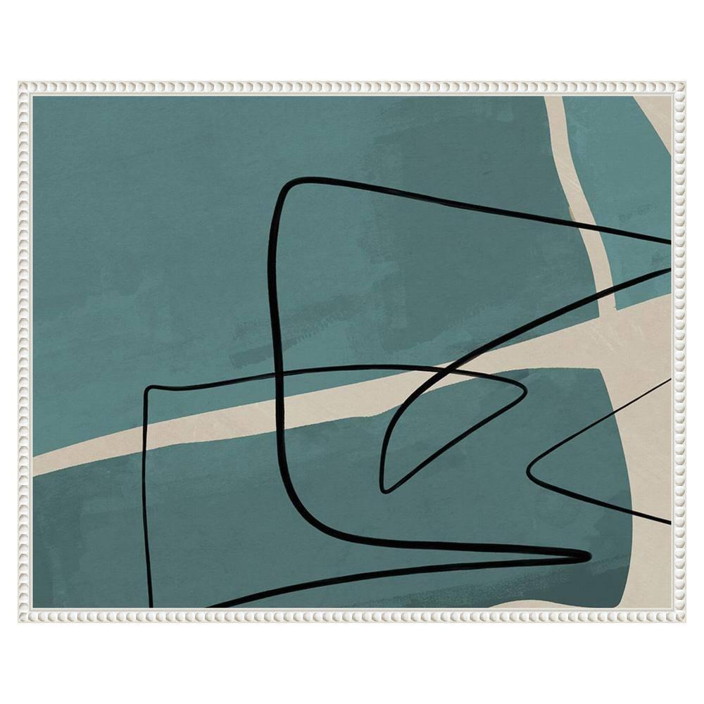 Amanti Art Different Strokes II by Dan Meneely Canvas Wall Art Print Framed 28 x 23-in.