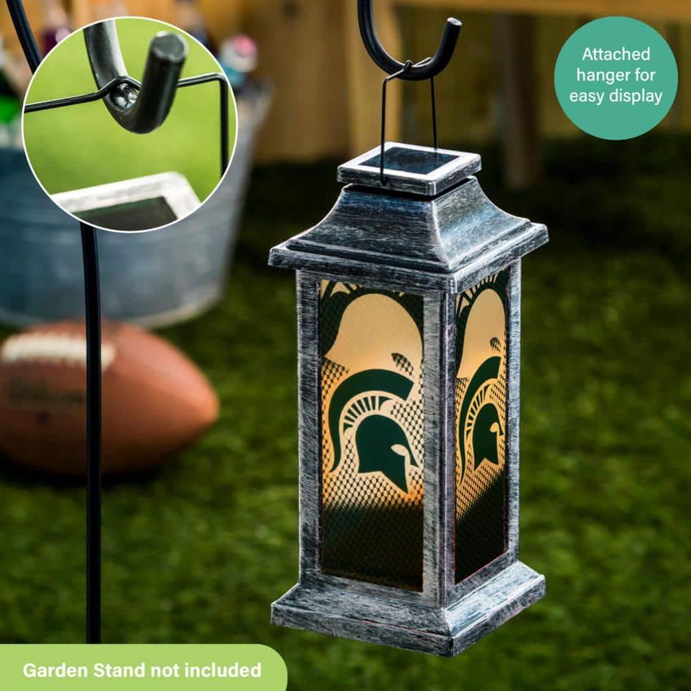 Evergreen Enterprises, Inc NCAA Team 10'' Solar Powered Outdoor Lantern