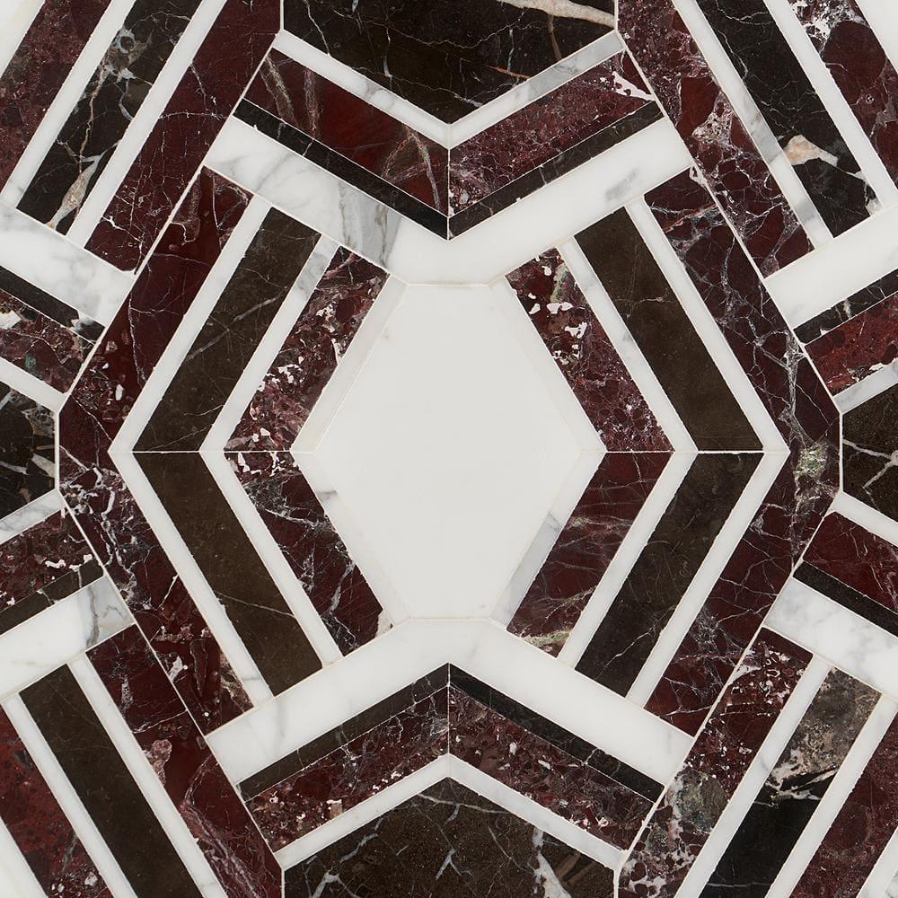Bond Tile Tenor Marble Random Mosaic Wall & Floor Tile