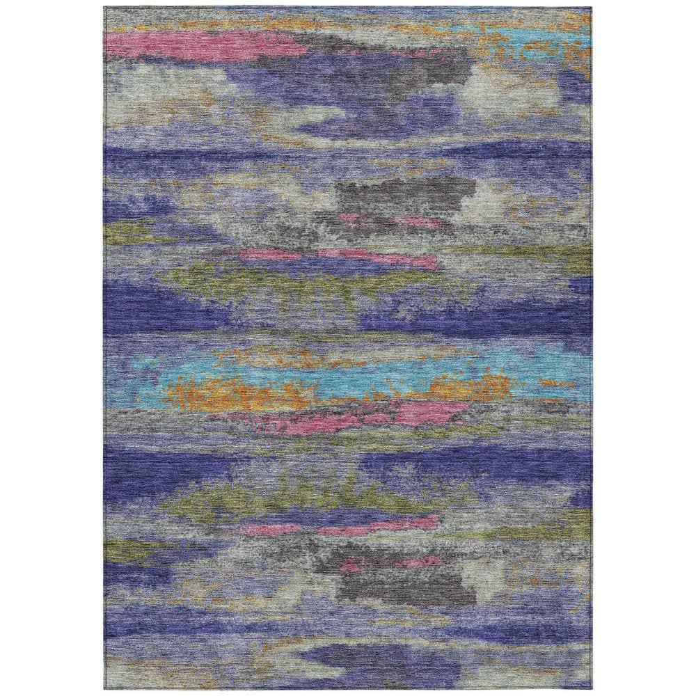 Aleighna Area Rug with Non-Slip Backing