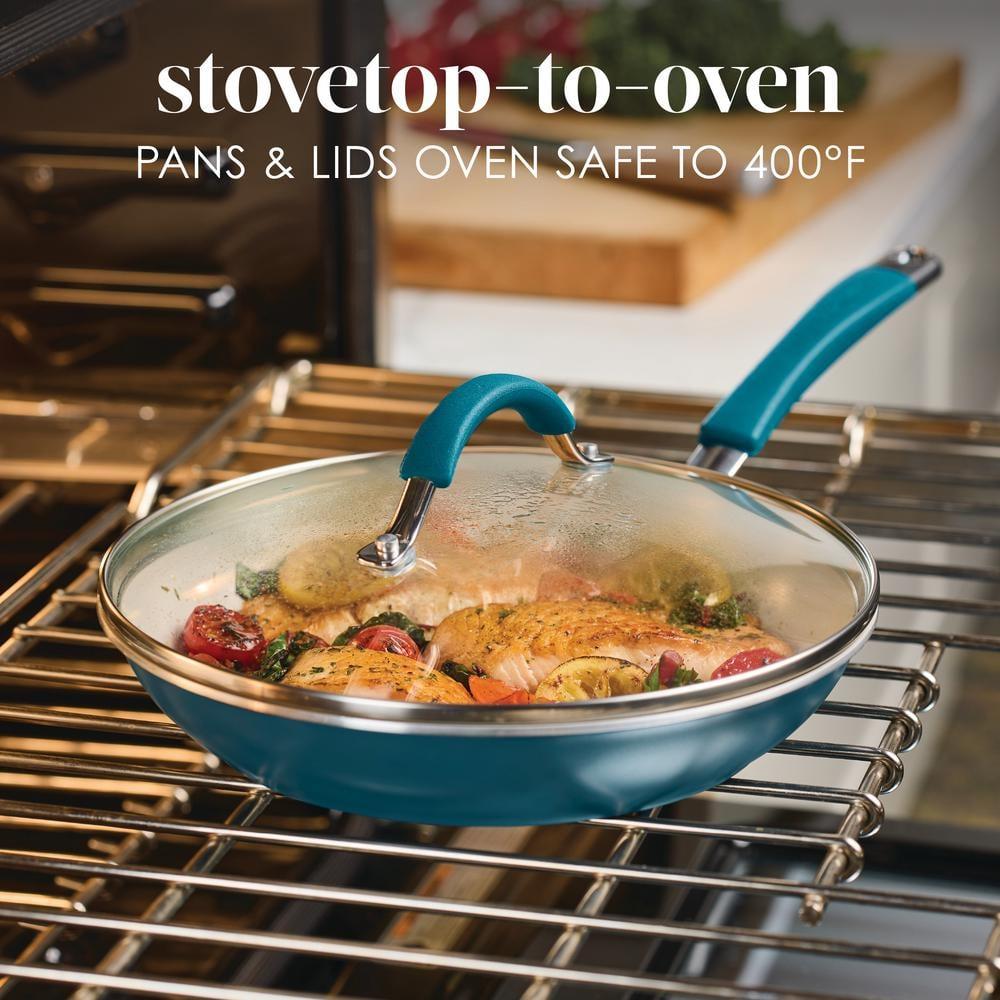 Rachael Ray Rachael Ray Cucina Ceramic Nonstick Cookware Pots And Pans Set, 10 Piece