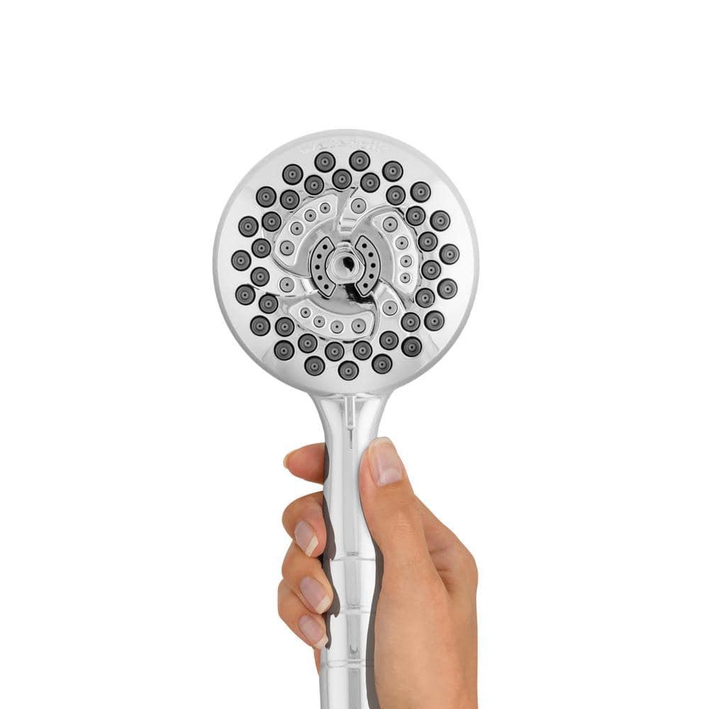 Waterpik Chrome 7 Mode PowerPulse Handheld Shower Head