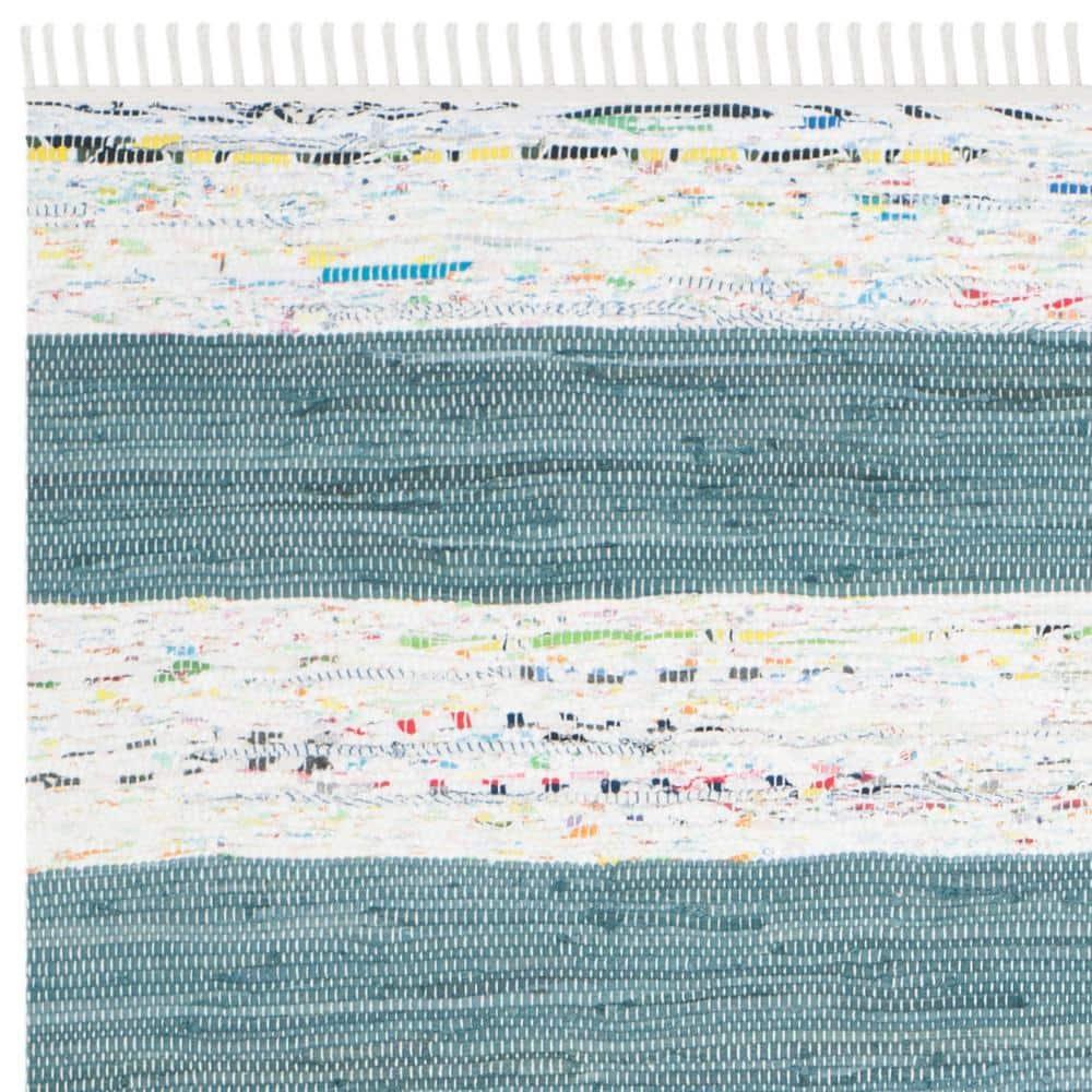 Montauk MTK720 Hand Woven Area Rug - Ivory/Charcoal - 5'x7' - Safavieh.