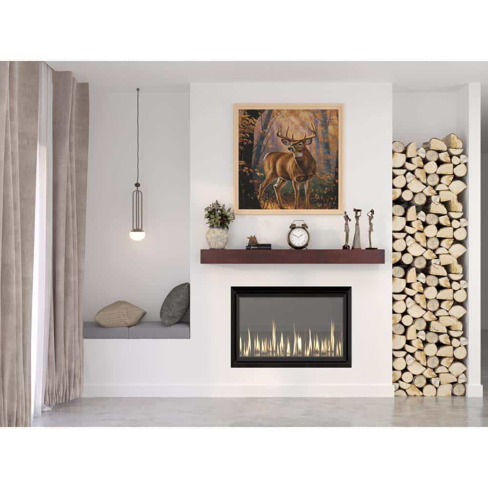 Dogberry Collections Modern Farmhouse Fireplace Shelf Mantel