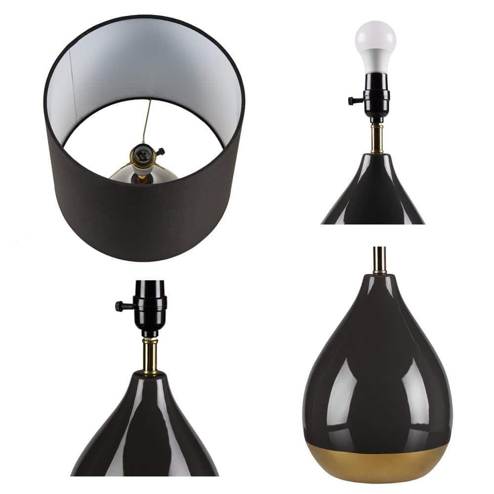 Hokku Designs 2-Tone Ceramic Table Lamp Set Of 2 See Below