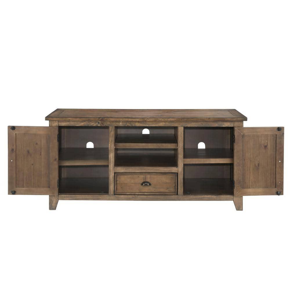 Martin Svensson Home Monterey Solid Wood TV Stand, Natural