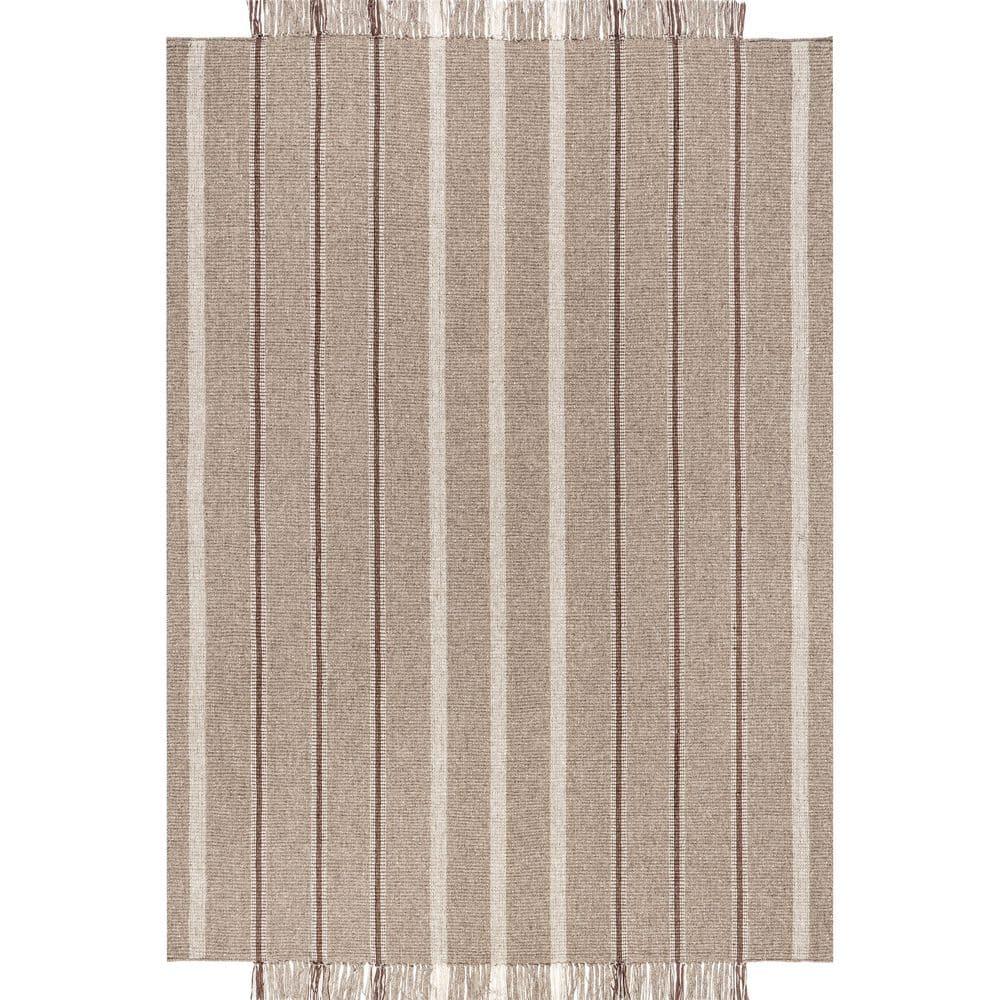 Frenshe Interiors x Rugs USA Frenshe Interiors x Rugs USA Toluca Striped Wool Area Rug