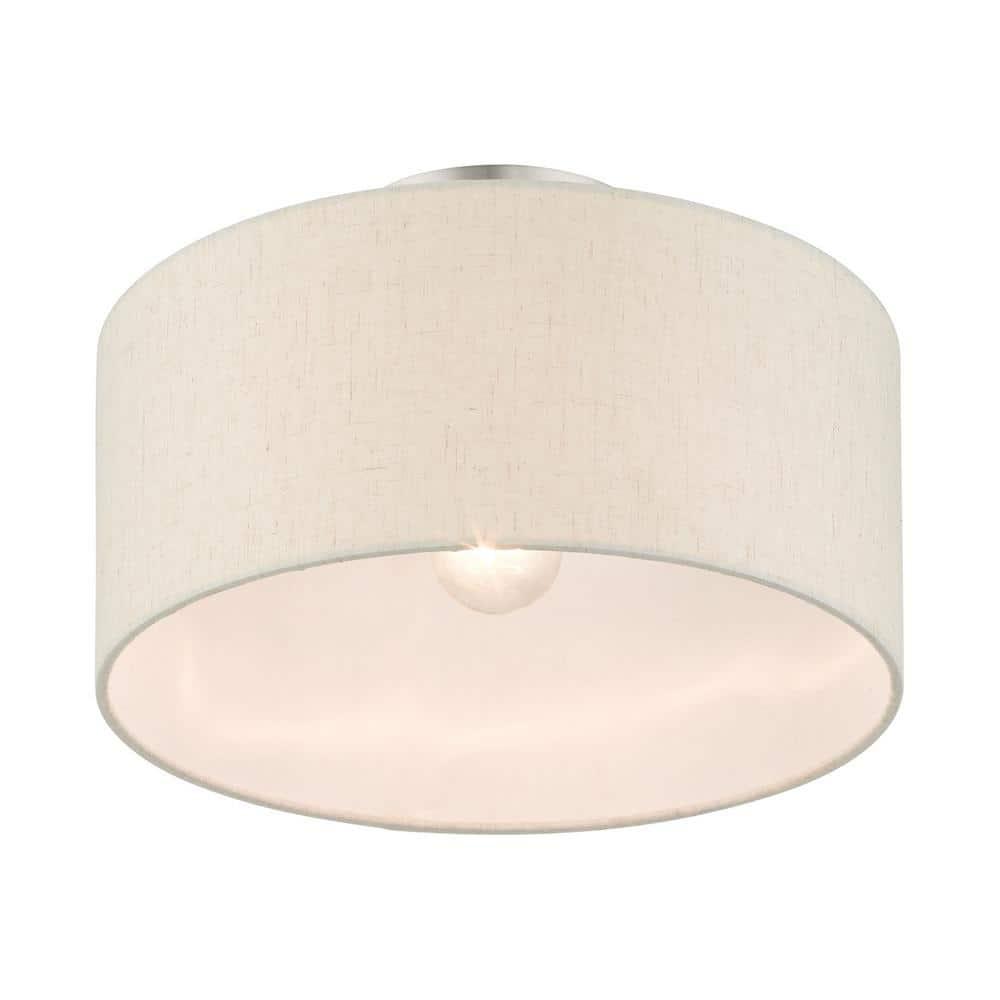 Zipcode Design™ Darian Fabric Semi Flush Mount