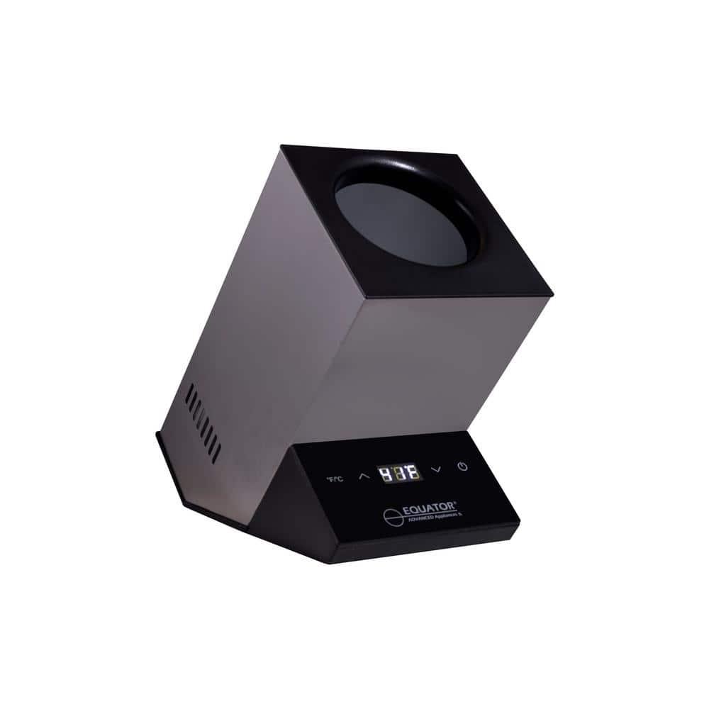 Equator Advanced Appliances Equator 110V/12V Portable Electric Wine Chiller for Red, White, Champagne, and Water Bottles, 750mL Single Bottle Cooler, Stainless Body, Rechargeable, 24h Cold, Ideal for Parties & Gifts