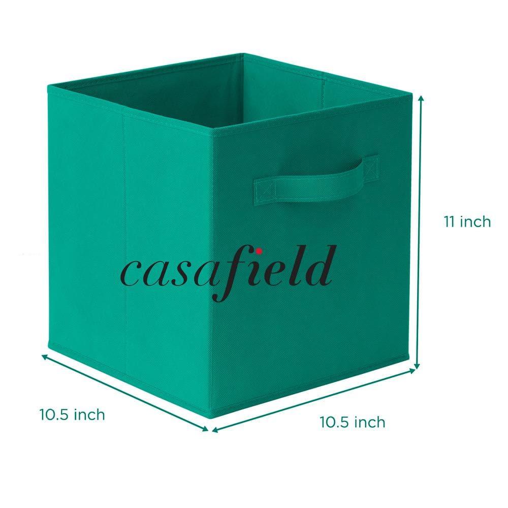 Casafield Collapsible Fabric Cubes, 11" Storage Bins (Set of 12) (Set of 12)