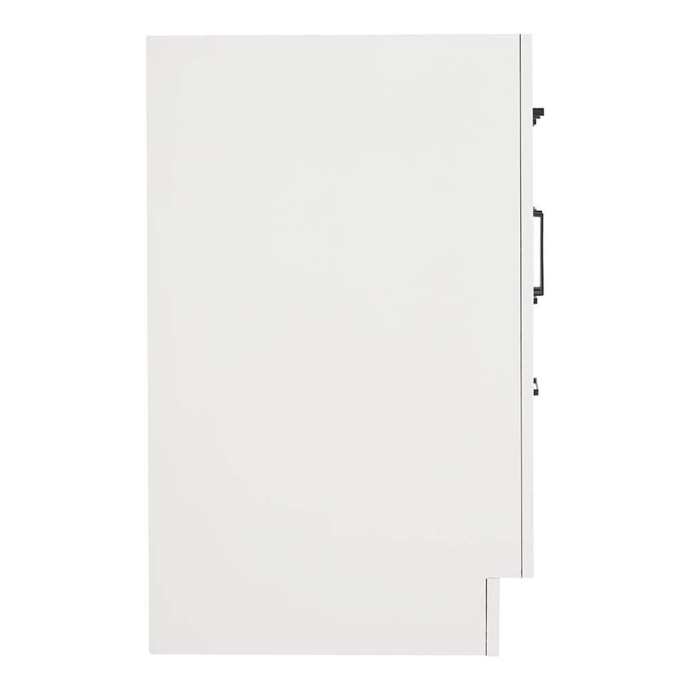 Ariel T054s-Bc Hepburn 54" Single Free Standing Vanity Cabinet Only - White