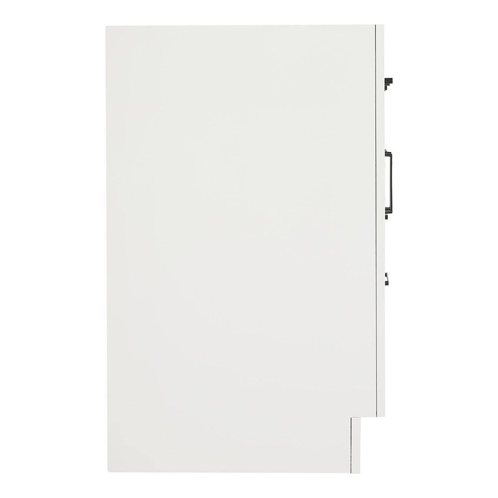 Ariel T054s-Bc Hepburn 54" Single Free Standing Vanity Cabinet Only - White