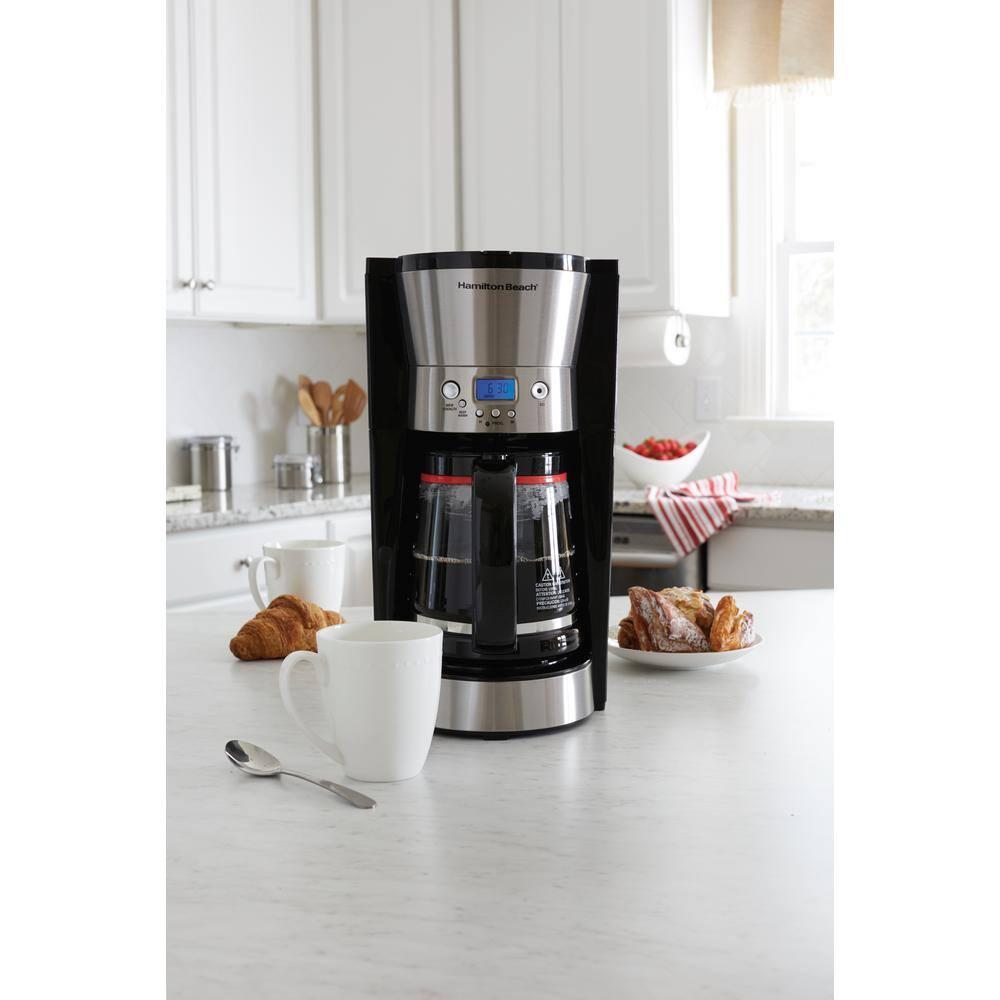 Hamilton Beach® Programmable Coffee Maker 12 Cup Capacity