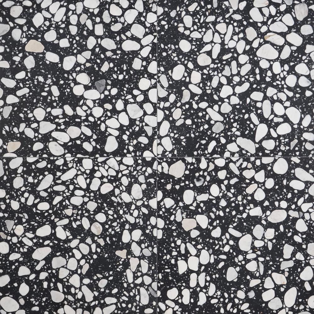 Brezza Terrazzo 23.62 in. x 23.62 in. Honed Terrazzo Floor and Wall Tile (3.87 Sq. Ft. / Each)