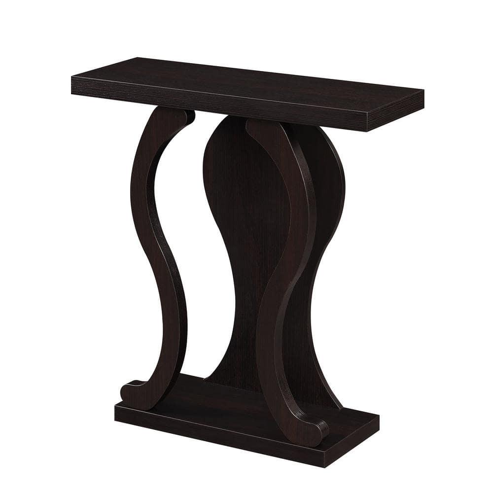 Convenience Concepts Newport Terry B Console Table, Espresso