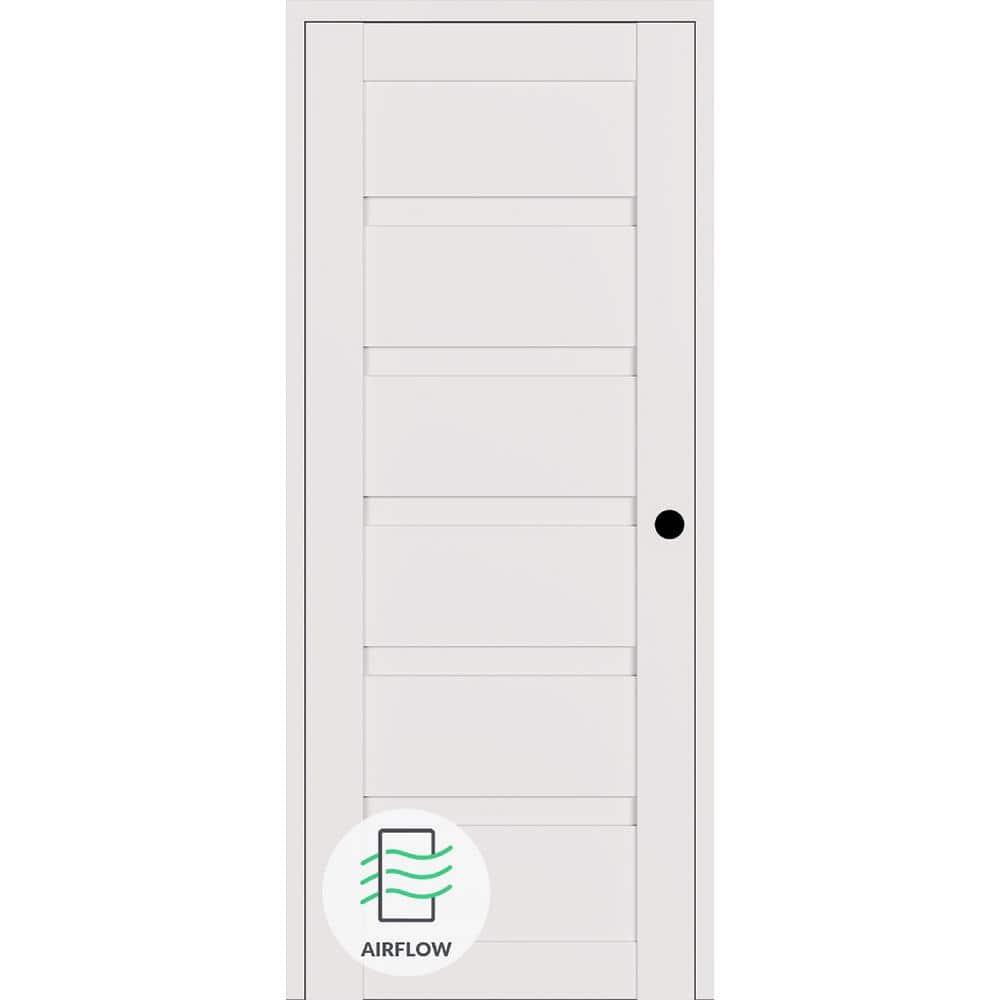 Belldinni Alba DIY-Friendly Single Prehung with Concealed Hinges Standard Door