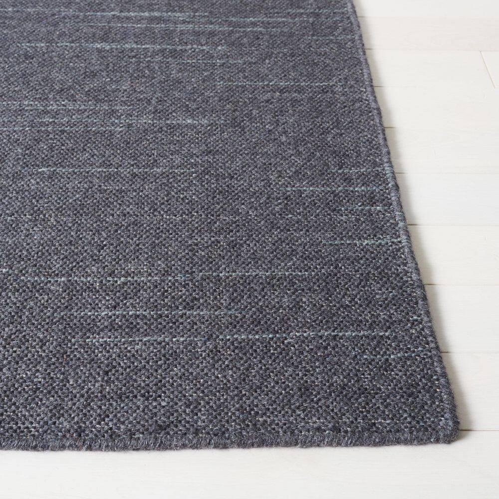 Kilim KLM125 Hand Woven Area Rug - Dark Grey - 8'x10' - Safavieh