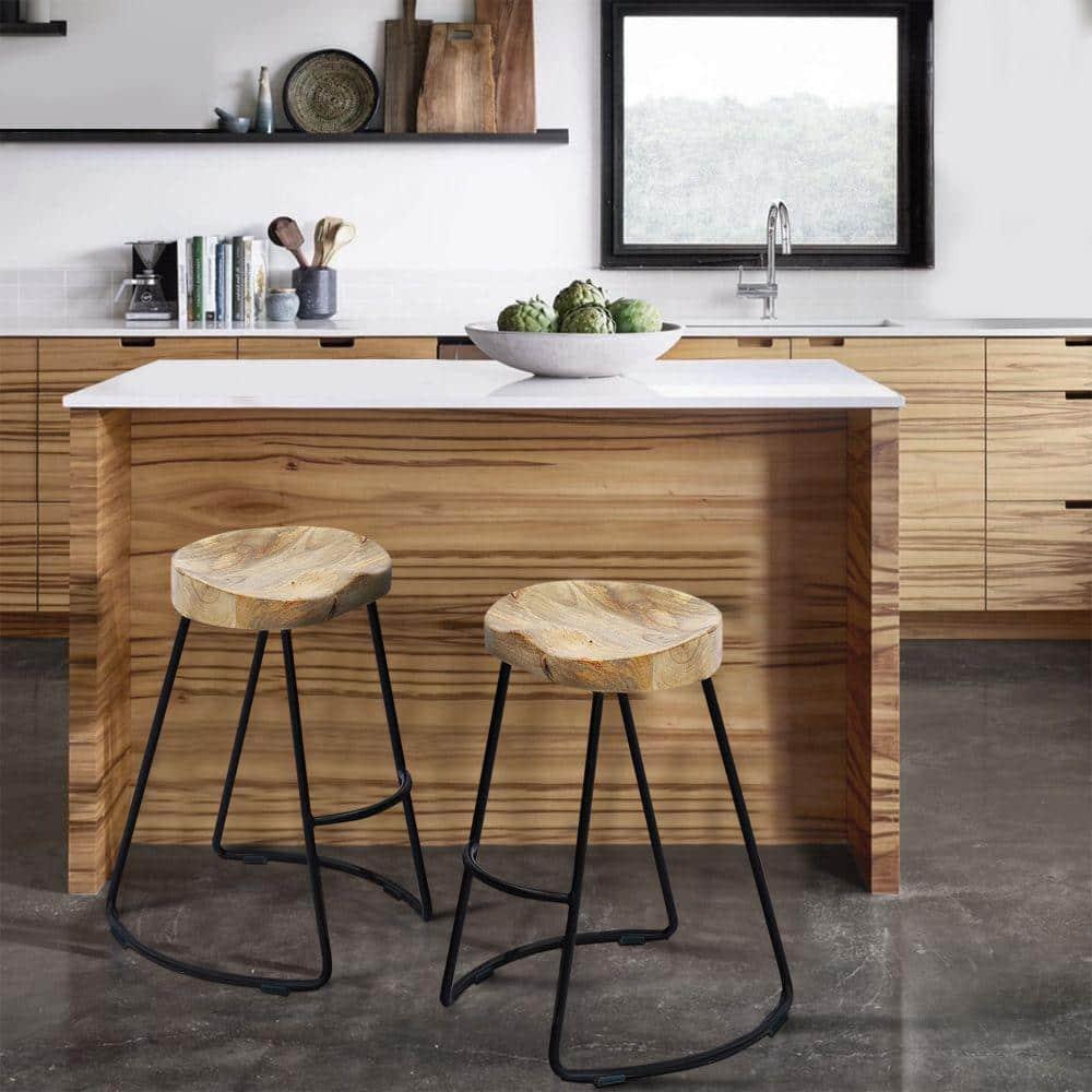 The Urban Port Counter Stool with Metal Frame