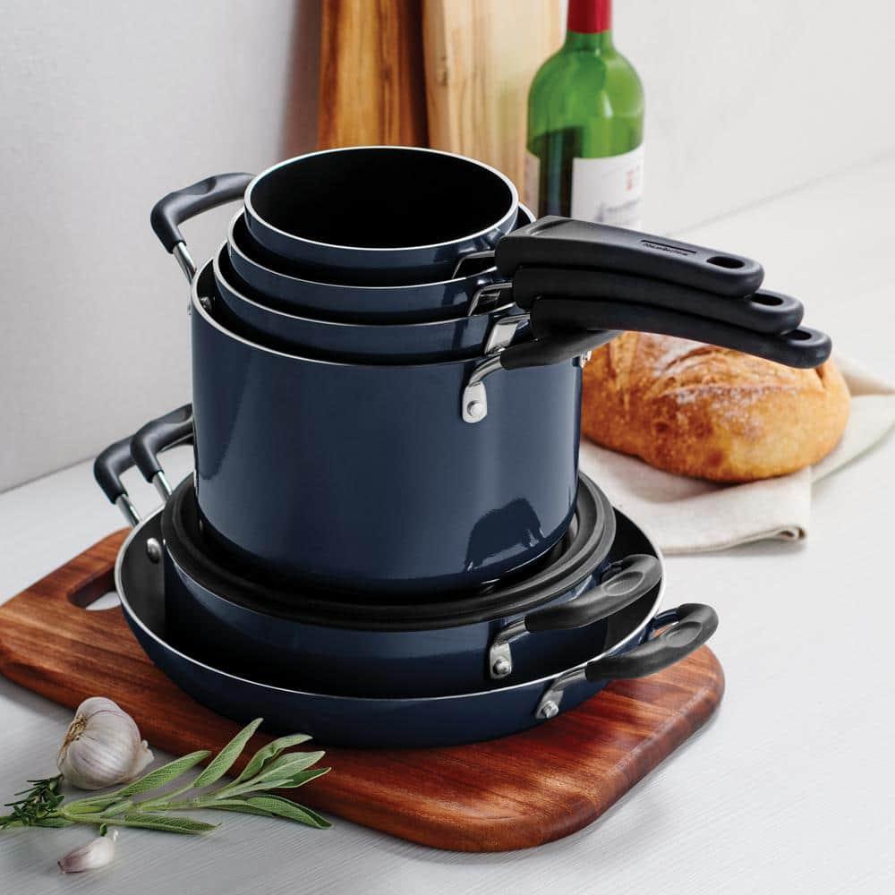 Tramontina Tramontina Aluminum Non Stick 11 Pc Nesting Cookware Set